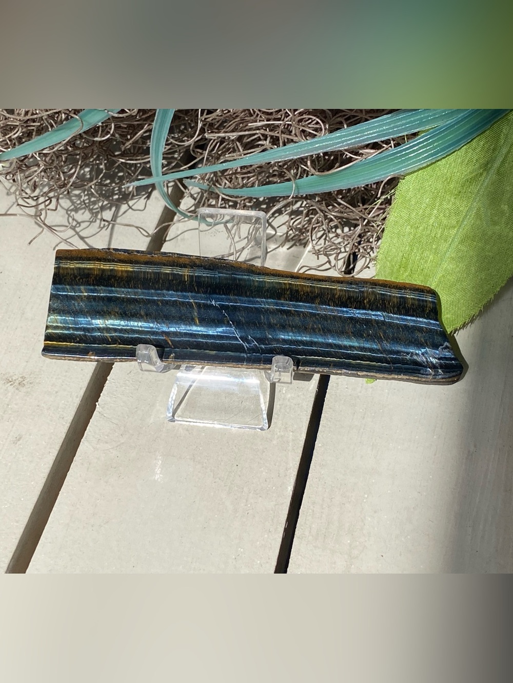 Blue Tigers Eye Slab